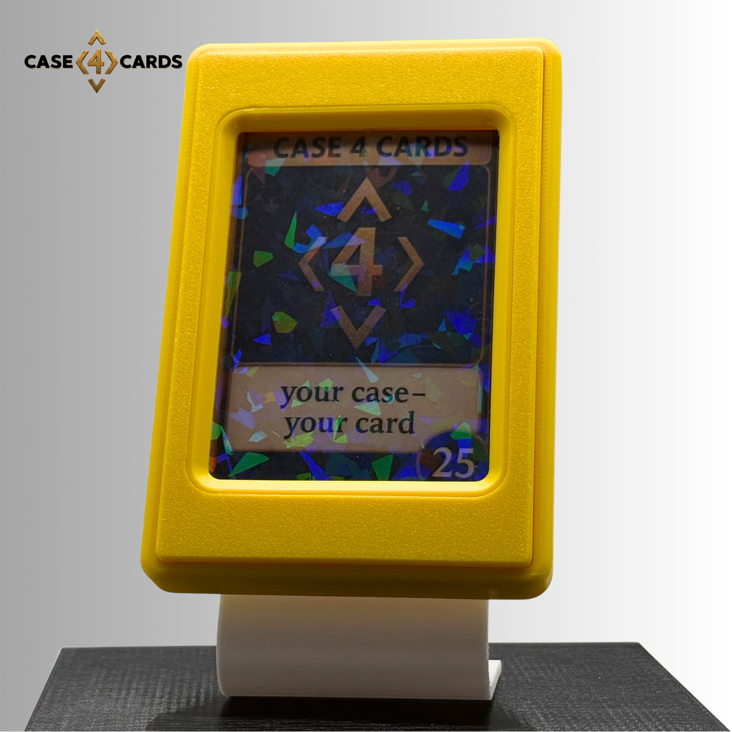 Case4Cards - Trading Card Case - Gelb