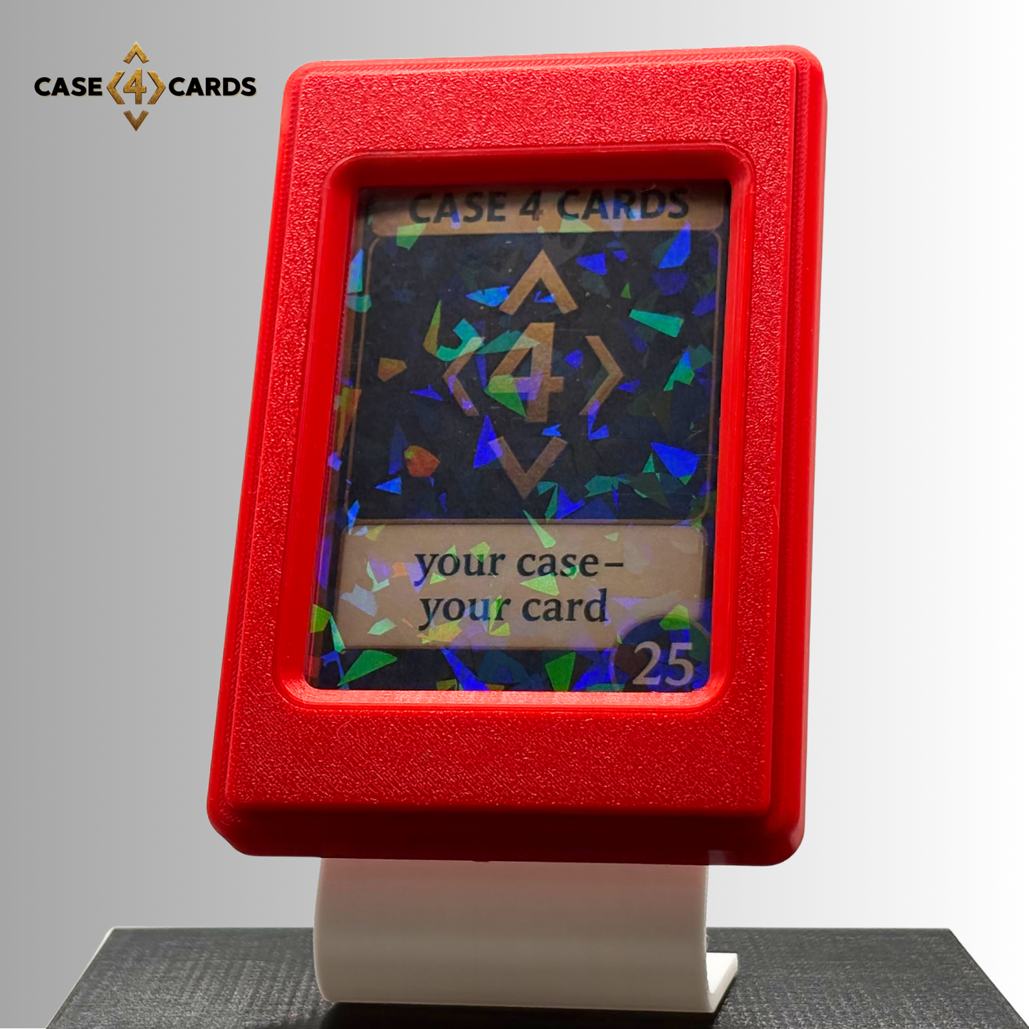 Case4Cards - Trading Card Case - Rot