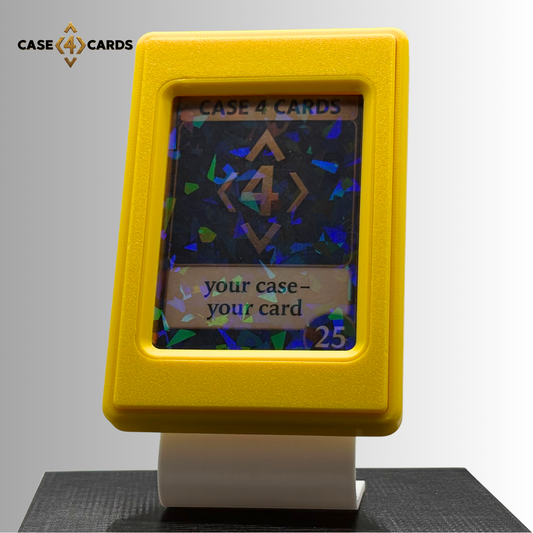 Case4Cards - Trading Card Case - Gelb