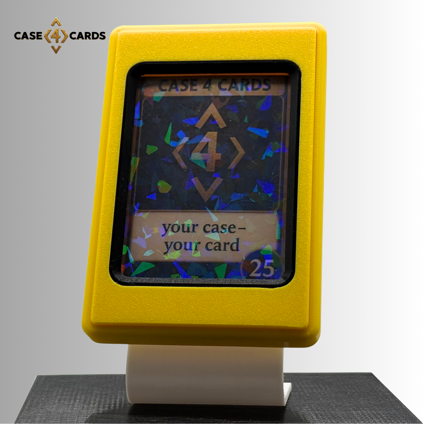 Case4Cards - Trading Card Case - Gelb/Schwarz