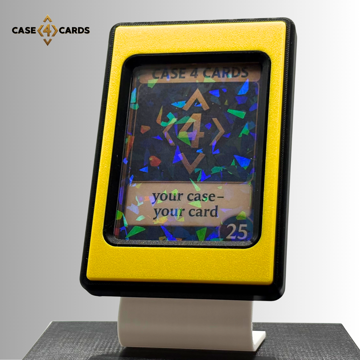 Case4Cards - Trading Card Case - Schwarz/Gelb/Schwarz