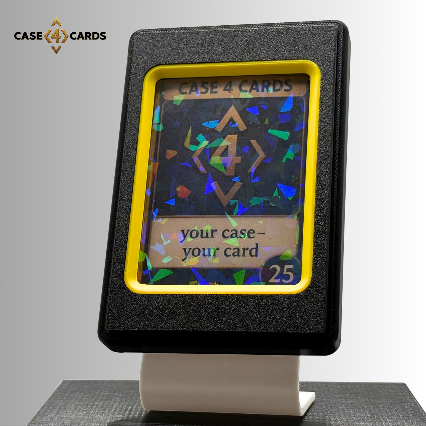 Case4Cards - Trading Card Case - Schwarz/Gelb