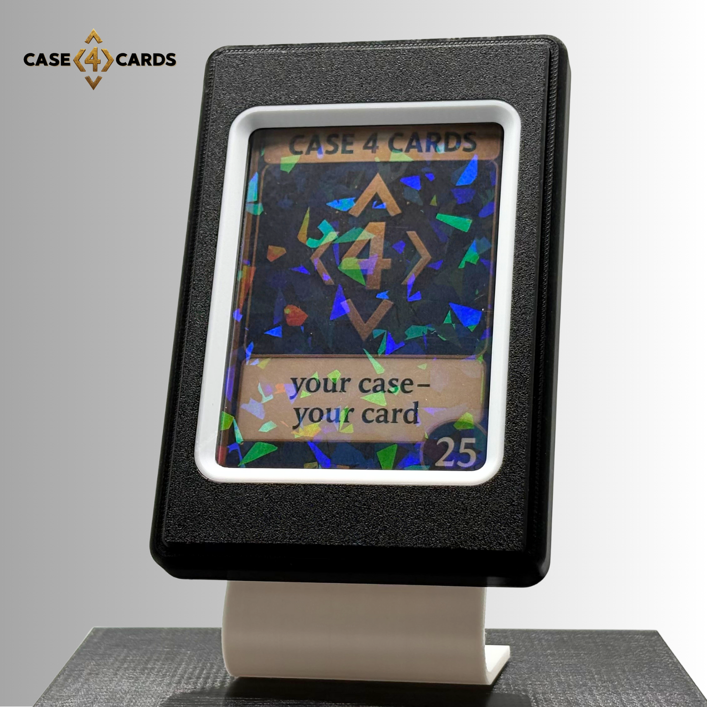 Case4Cards - Trading Card Case - Schwarz/Weiß