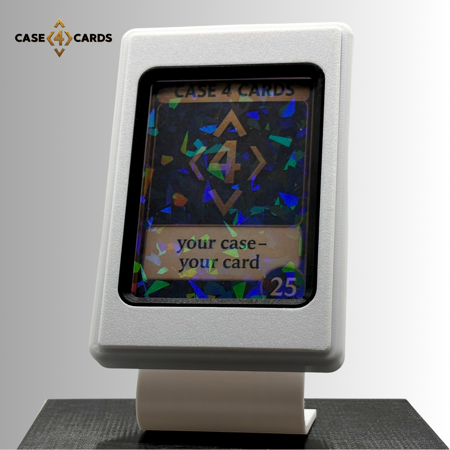 Case4Cards - Trading Card Case - Weiß/Schwarz
